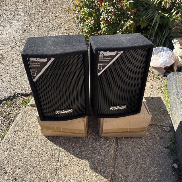 Prosound Ps08 PROSOUND PS8 L63BK 8” Speaker 100 RMS 8 ohms Gigging DJ Party £68.30 ...