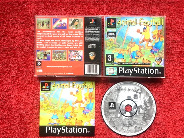 Animal Football**Phoenix**Genuine Sony Playstation PS1**Complete** PAL / UK
