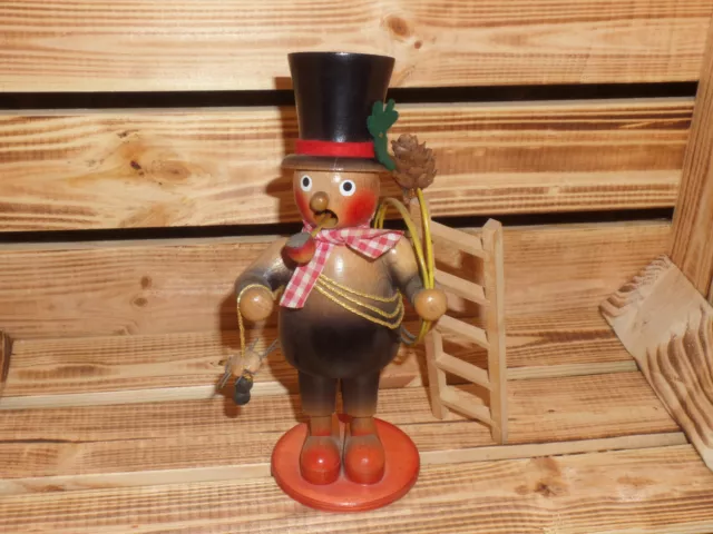 Steinbach Räuchermann Schornsteinfeger 22cm Rarität Sammlung Erzgebirge