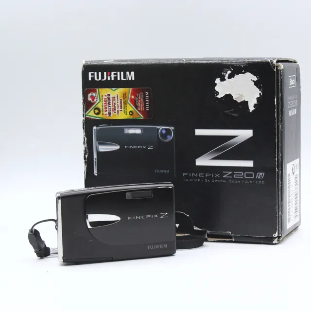 Fujifilm FinePix Z20fd 10Mp 3x Zoom Digital Camera Y2K N°8TA02922 - Bon état !