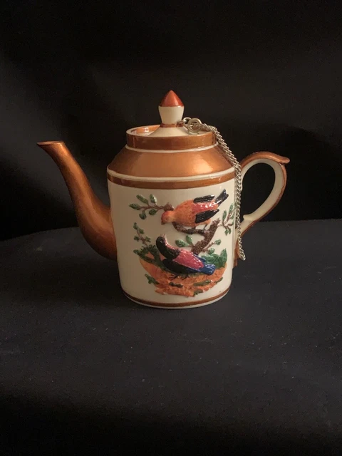 Théière Miniature De Collection - Peinture Nature Morte - KELVIN Chen - Occasion