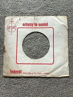 1 x Artistry In Sound Federal Record Sleeve 45 rpm 