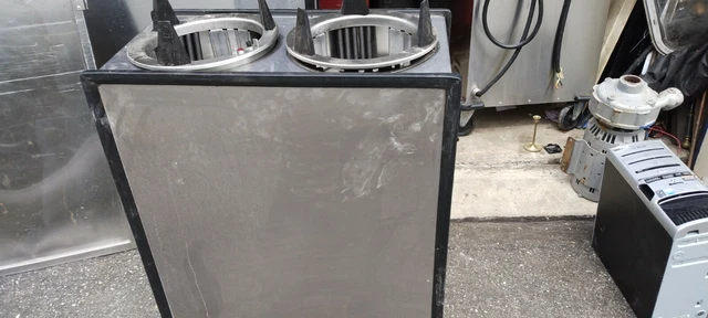 Plate heater dispenser hot Wyoff lowerator standex hml2-10 buffet restaurant Plate heater dispenser hot Wyoff lowerator standex hml2-10 buffet restaurant