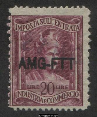 Trieste Industry & Commerce Revenue Stamp, FTT IC72 right stamp, used, F