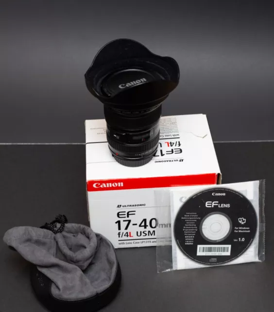 (RI4) Canon EF 17-40mm F/4 L USM Ultra-Wide Zoom Lens