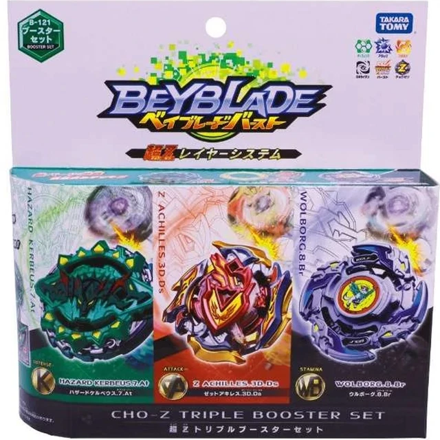 TAKARA TOMY BEYBLADE BURST B-57 Triple Booster Set $40.43 - PicClick CA