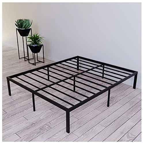 SMALL DOUBLE BED Frame Metal 120x200 with Storage Sturdy and 20min Easy £128.99 PicClick UK