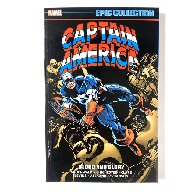 Captain America Epic Collection Blood And Glory Brand New Out Of Print Rare