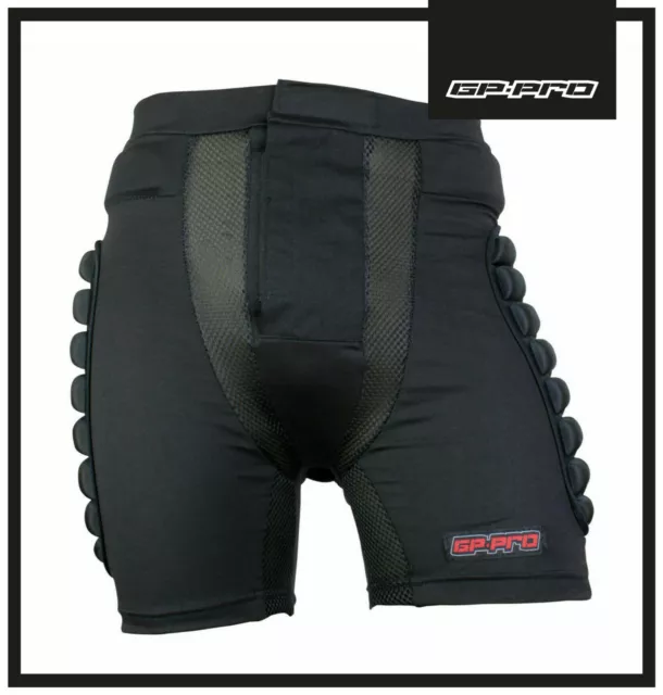 New Gp Pro Padded Armour Protector Impact Shorts Eva Foam Mx Motocross Enduro