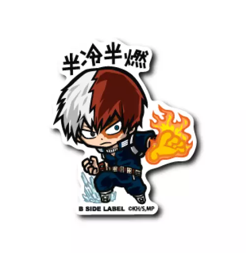 My Hero Academia Shoto Todoroki B-SIDE LABEL 1st Edition Sticker Japan Limited