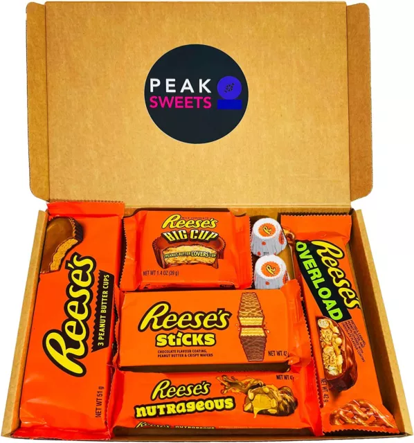 Reese's Chocolate Hamper Peanut Butter American Candy Selection Box Easter Gift