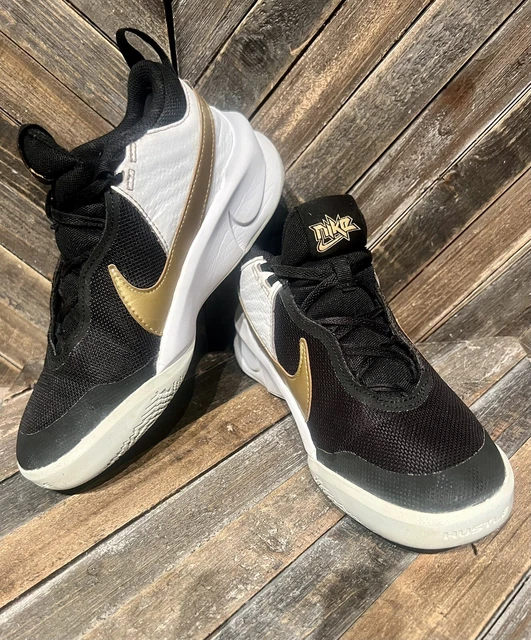 Black and gold clearance 'youth basketball shoes