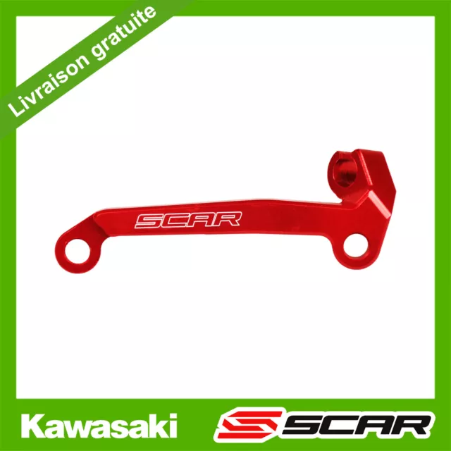 Guide Cable D'embrayage Kawasaki Kx-F Kxf 450 Kx450F 06-15 Rouge Scar