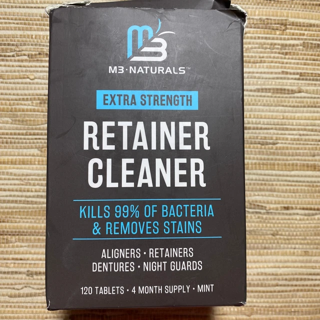 Limpiador retenedor M3 Naturals 120 tabletas como nuevo