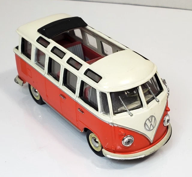 入手難　未使用❗MINICHANPS VW Samba Bus 1963 MINICHAMPS VW VOLKSWAGEN Van Bus Kastenwagen Samba Red