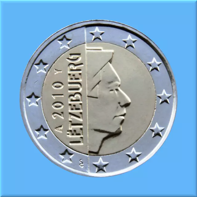 Luxemburgo 2 Euros 2010 - Sin Circular