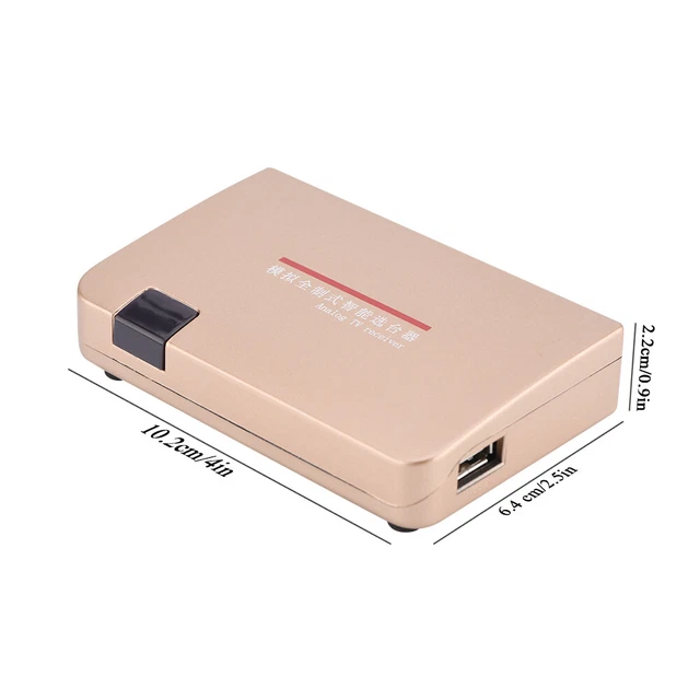 RF To All Standard Converter Analog TV Receiver Adapter Remote Control BGI