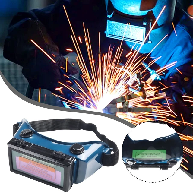 Solare Oscuramento LCD Saldatura 1PCS 90 30mm Auto Oculare Occhiali Pp Plastica