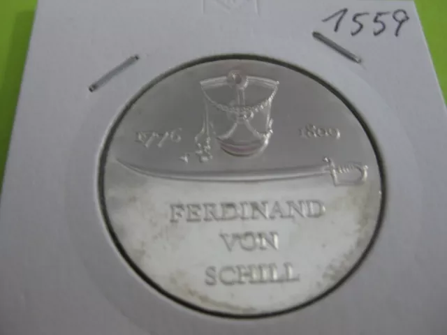 5 Mark DDR Ferdinand von Schill 1976 Nr .1559