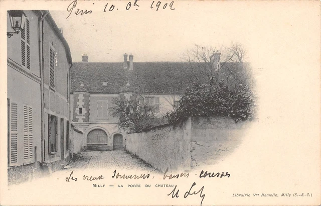 91-MILLY LA FORET-Porte du chAteau-N 6006-G/0075