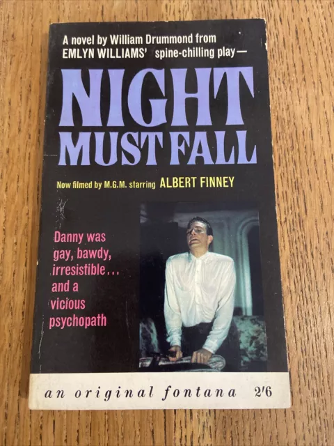 Night Must Fall by William Drummond 1964 UK Fontana 1st/1st PBO - Vintage - VGC