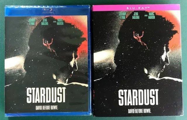 Stardust (Blu-ray + Slipcover) David Bowie biopic, 2019 MINT SEALED, Ohio seller