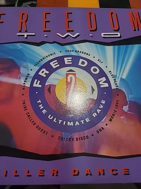 Freedom To Party 2, The Ultimate Rave Double Lp Vinyl A1 B C1 D1