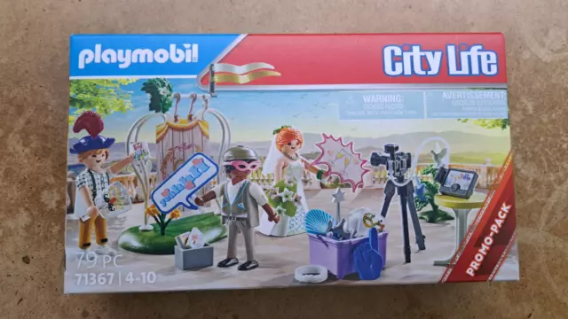 PLAYMOBIL City Life 71367  Hochzeits Fotobox 79 Teilig  NEU OVP Hochzeit Torte