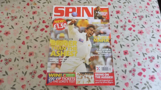 Spin: World Cricket Monthly First Issue April 2005