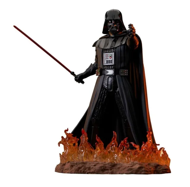 Statua di Star Wars Premier Obi Wan Kenobi Darth Vader diamante diretto