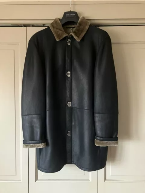 Salvatore Ferragamo Shearling Coat  - Italy - M