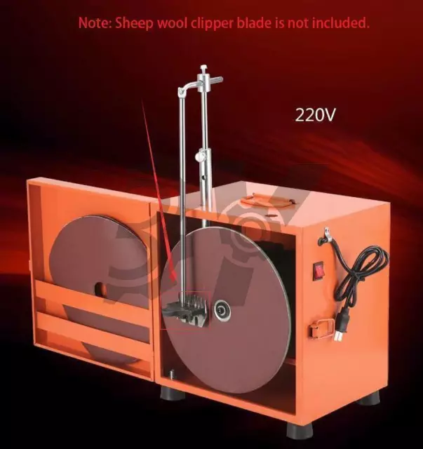900W   Sheep     Sharpener Wool Shears Grinding Machine 220V #A6