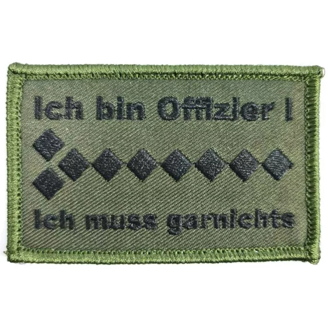 2er Deutschland Flagge Aufnäher mit Klett Bundeswehr Patch klein ca. 8cm x  5cm