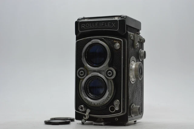 [ EXC+ 5] Rolleiflex 3.5 A Type 2 Tlr Tessar 75mm F/3.5 T Carl Zeiss Jena Japon