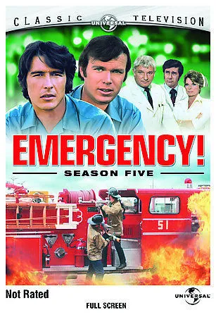 Emergency! TV SHOW Season Five Kevin Tighe, Randolph Mantooth 2009 UNIVERSAL