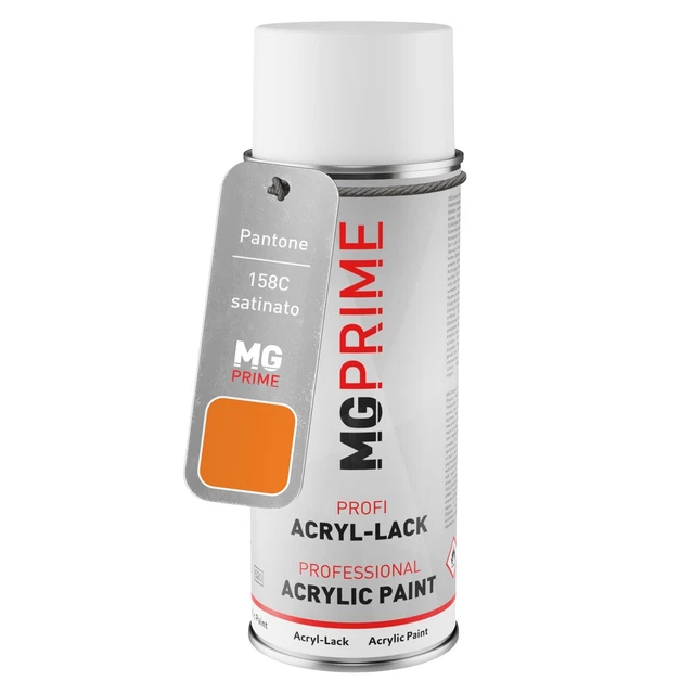 Pantone 158C Orange Bomboletta spray 400 ml satinato asciugatura rapida