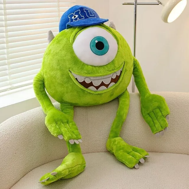 Michael Wazowski Plush Doll Monsters University Mike Mr.Q Figure Stuffed Doll