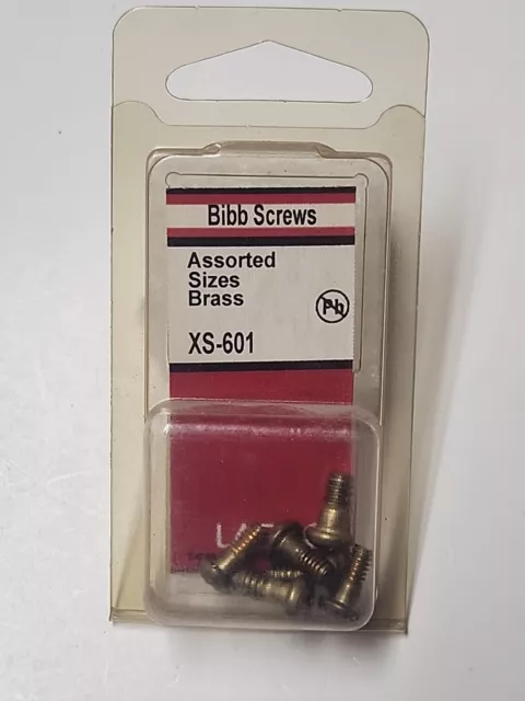 Brass Bibb Screw Assortment LASCO XS-601  1 qty