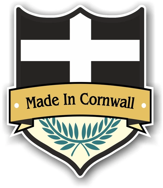 thumbnail image 2 of Italian Flag Shield Vinyl Car Sticker - 100x85mm - Made In UK 2 of 4