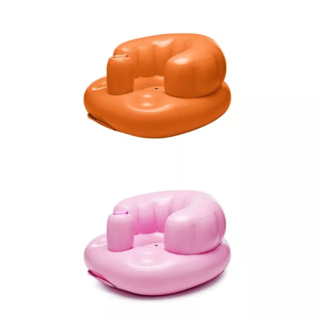 Portable Baby Learning for Inflatable Bath Chair PVC Sofa Shower Stool for