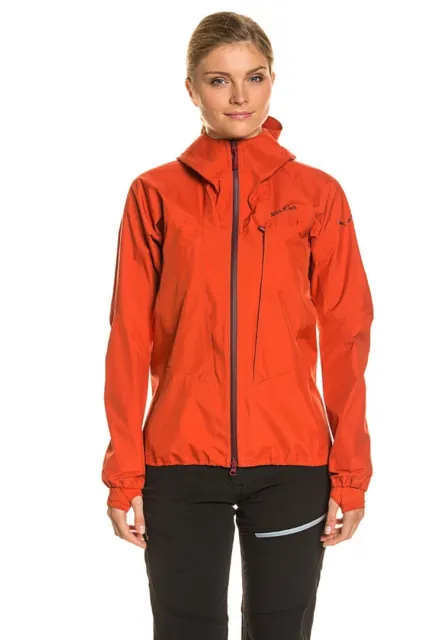 Salewa Damen Hardshell Regen Jacke Sesvenna Shiva orange Gr.36