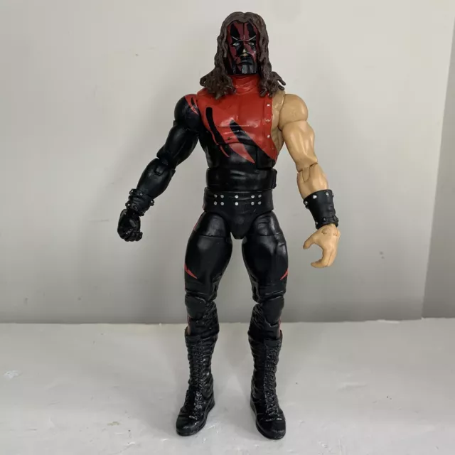 WWE Kane Wrestling Figure-Elite Wrestlemania Heritage Series-Mattel-Combined P+P