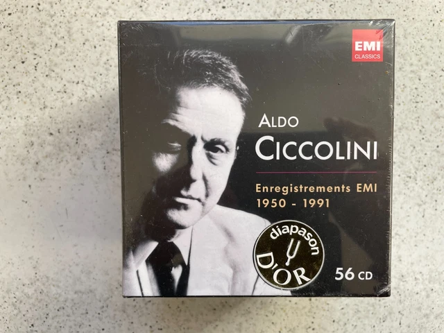 Aldo Ciccolini: Enregistrements Emi 1950-1991 Ciccolini –