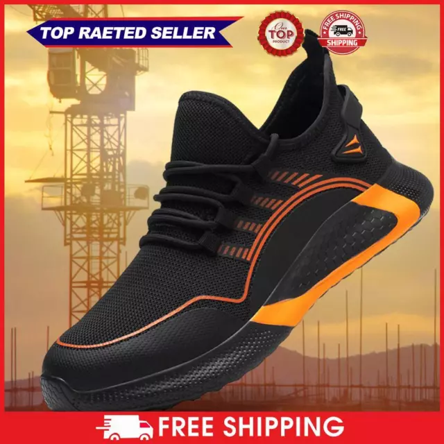HOT LIGHTWEIGHT WORK Safety Shoes Comfortable Steel Toe for Women Men ...