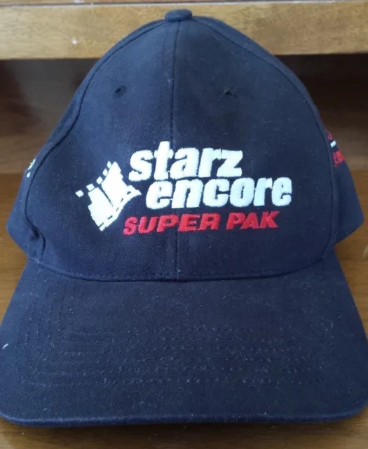 Starz Encore Super Pak Al Unser Jr Black Collectible Baseball Cap