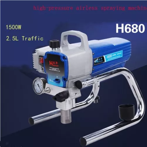 Airless Paint Sprayer H680 Wall Painting Spraying High Pressure painting tool A