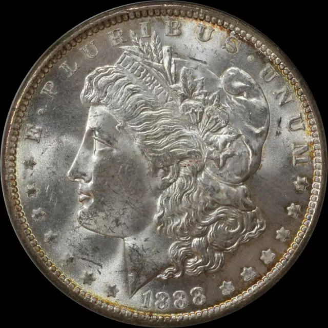 United States 1889 Silver Morgan Dollar PCGS MS63