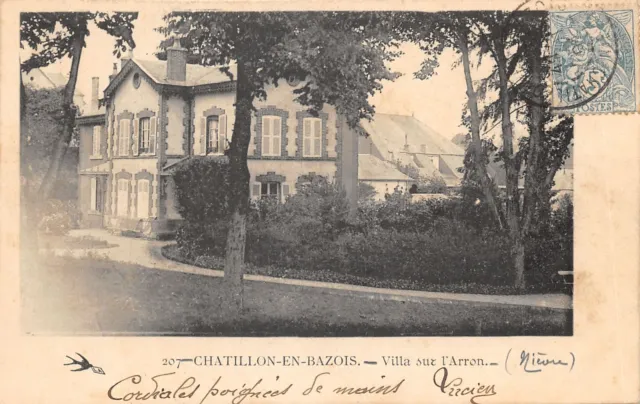 58-Chatillon En Bazois-Villa Sur L Arron-N 6010-B/0189