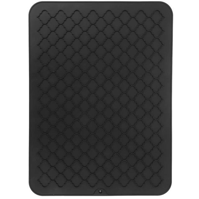 Tappetino In Silicone Per Lavello Da Cucina Bianco 40x5,5 Cm | Raccogligocce Per Rubinetto Antimacchia | Paraspruzzi E Asciuga Piatti - 2
