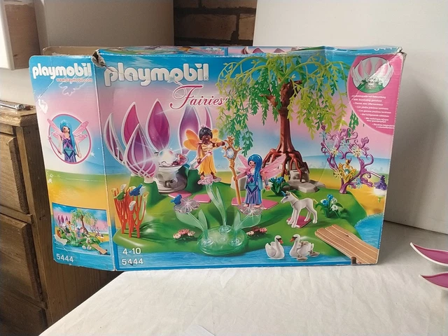 PLAYMOBIL 5444 FAIRY Island with Jewel Fountain with extra parts